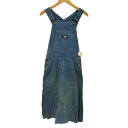 【中古】ラングラー Wrangler GALS デニム オーバーオール サロペット レディース M