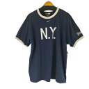 【中古】ナイキ NIKE 00S フロントプリント S/S リンガーTシャツ メンズ import:XL