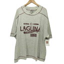 【中古】ユーズドフルギ USED古着 {{LAGUNA}}90-2000s フロントプリントオーバーサイズTシャツ メンズ 表記無