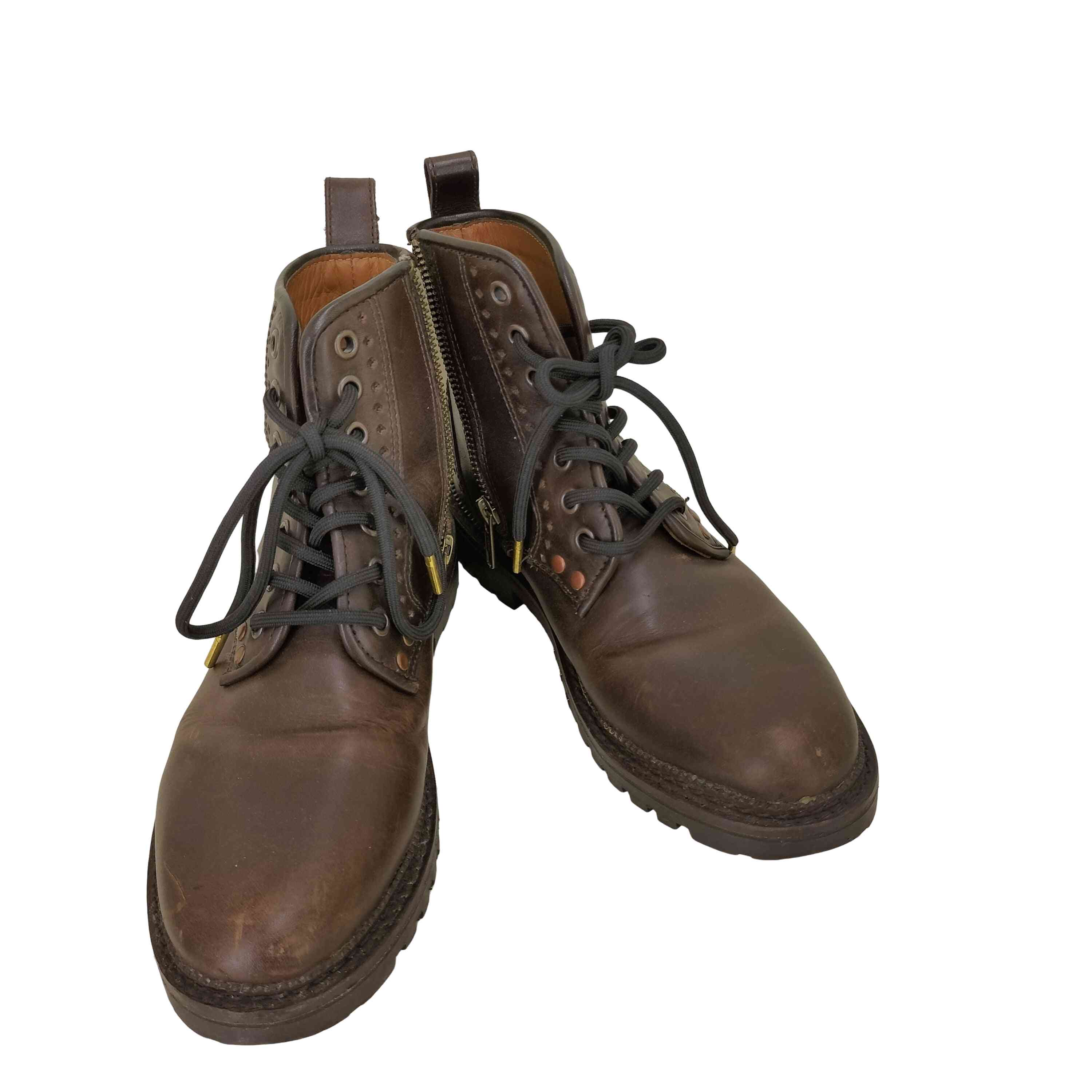 【中古】カンペール CAMPER Pata Negra レザーブーツ レディース 33