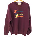 【中古】ユーズドフルギ USED古着 {{Do One Thing}} NEVER CREW SWEAT メンズ JPN:L