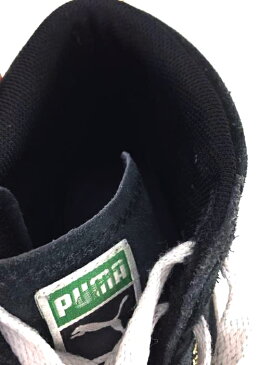 PUMA プーマ スニーカー レディース - 黒系 × 白系 JPN:24 日本サイズ:24cm 相当 Suede mid Classics【中古】【ブランド古着バズストアBAZZSTORE】【081020】