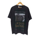 【中古】ユーズドフルギ USED古着 SOCIETY 社会 プリントtシャツ メンズ JPN:S(4)