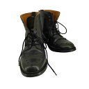 【中古】ユーズドフルギ USED古着 LONDON SHOE MAKE ウイングチップ カントリーブーツ メンズ 8
