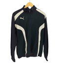 【中古】プーマ PUMA 00S 刺繍トラックジャケット メンズ import:M
