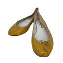 【中古】レペット repetto MADE IN FRANCE CENDRILLON パテントバレエシューズ レディース 36 1/2