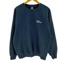 【中古】ギルダン GILDAN 企業ロゴ刺繍クルーネックスウェット メンズ import:L