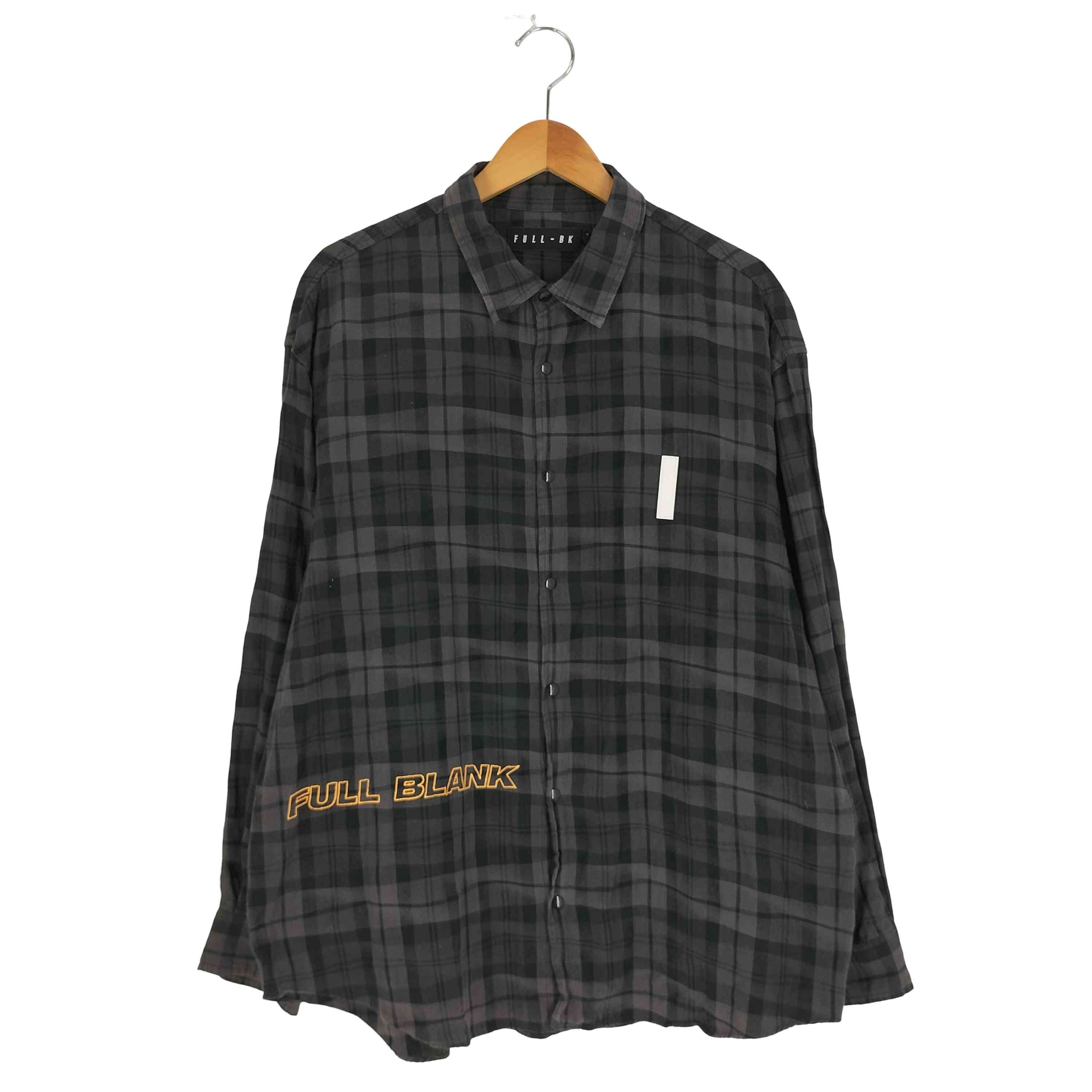 【中古】フルビーケー FULL-BK スナップボタンタータンチェックシャツ メンズ JPN:L