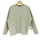 【中古】アンクレイヴ uncrave サイドジップ ボンディングクルーネック スウェットトレーナー レディース JPN:2