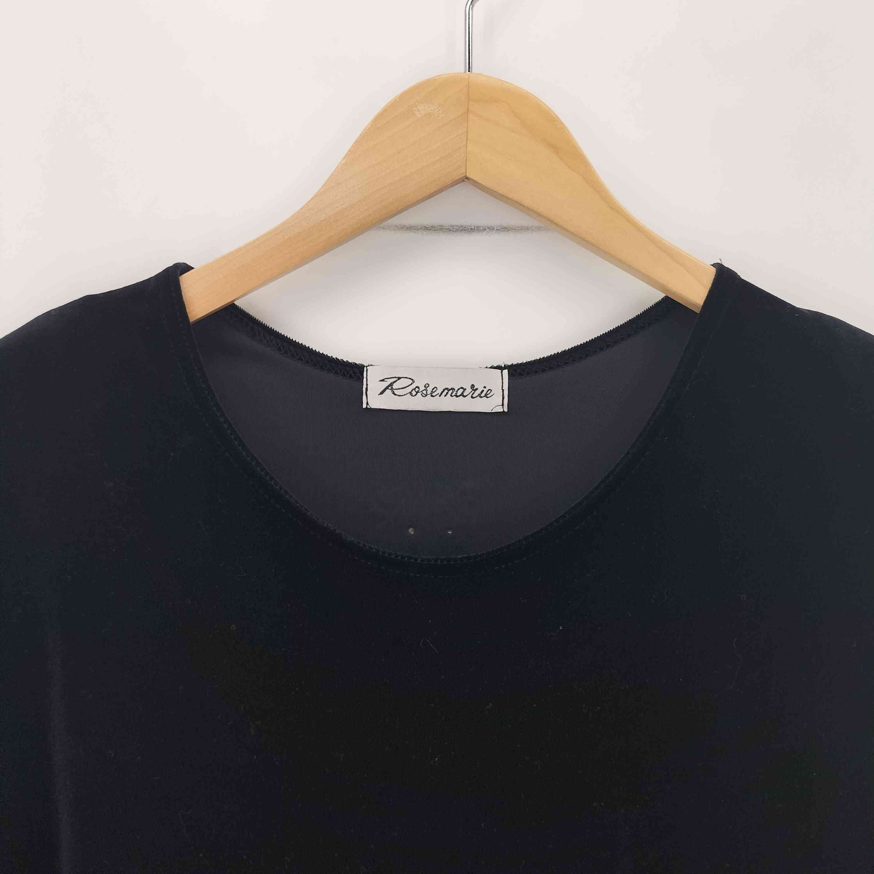 BAZZSTORE ブランド古着バズストアの【中古】ユーズドフルギ USED古着 アニマルデザイン ベロアチュニック レディース 表記無｜アングル3