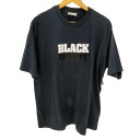 yÁz[YhtM USEDÒ {{Large Interior}} BLACK POPPY T-shirt fB[X JPNFXL