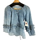 【中古】デニムアンドサプライ ラルフローレン DENIM & SUPPLY RALPH LAUREN コットンブラウス レディース import:M