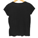 【中古】ポロラルフローレン POLO RALPH LAUREN ポニー刺繍 VネックTシャツ レディース JPN:XS(4)