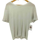 【中古】コムデギャルソンコムデギャルソン COMME des GARCONS COMME des GARCONS コムコム S/S プレーンクルーネックTシャツ レディース JPN:M