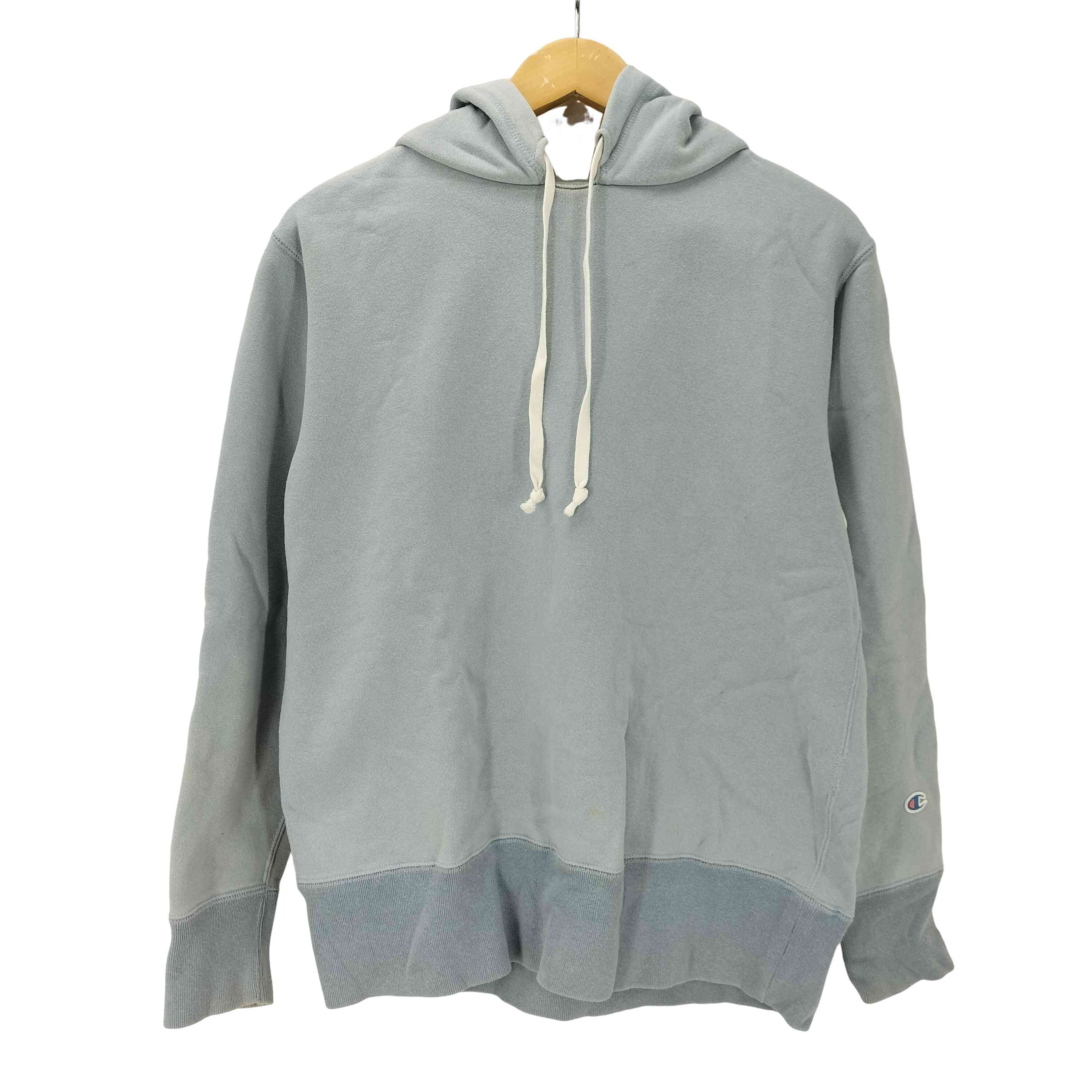 【中古】チャンピオン Champion ランタグ 復刻 袖目付き 後付け プルオーバー パーカー ロングリブ メンズ import:M