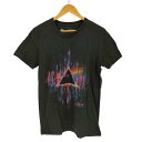 【中古】ユーズドフルギ USED古着 プリントクルーネックTシャツ メンズ JPN:M