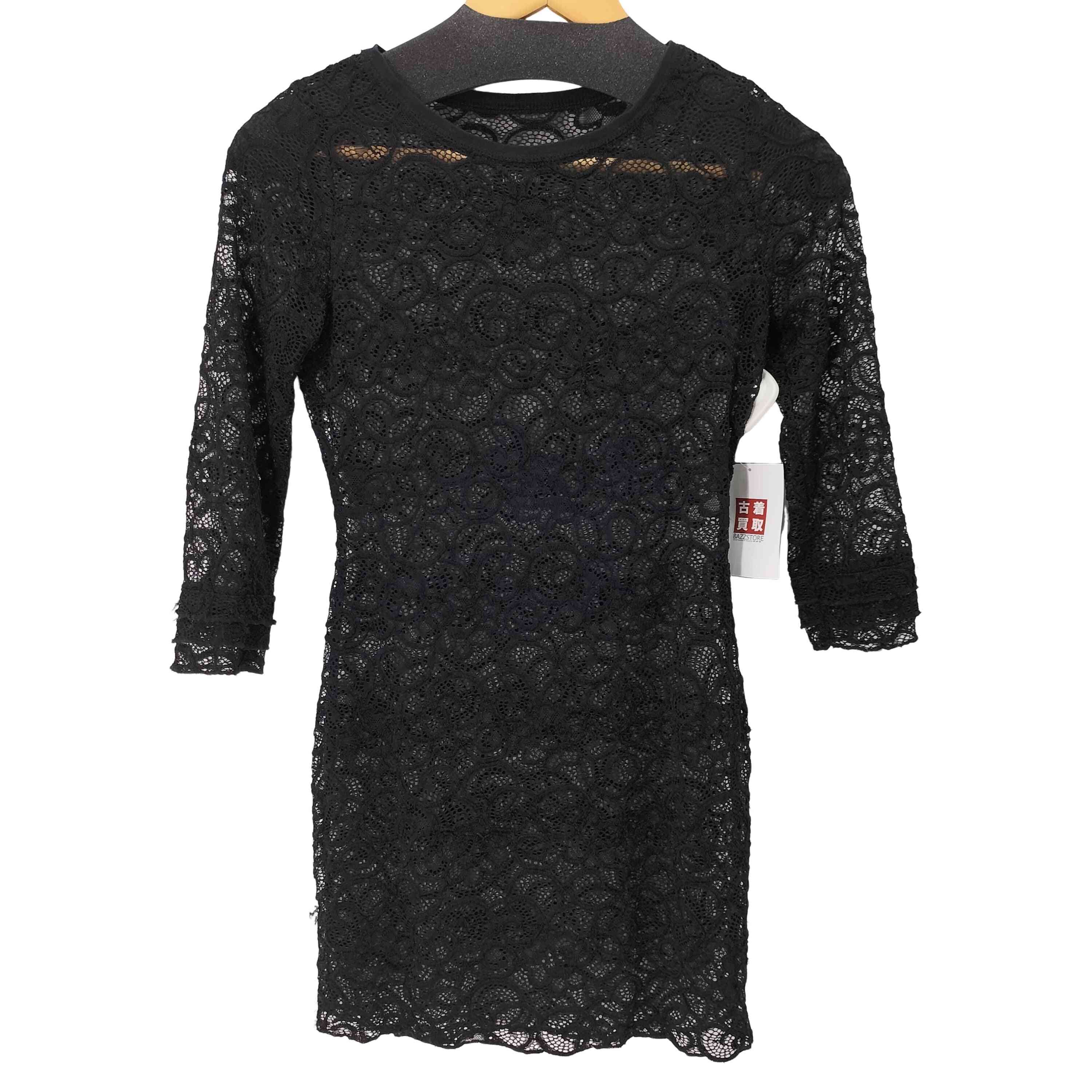【中古】ジャストカヴァリ Just Cavalli 花柄ミニワンピース レディース import：XS