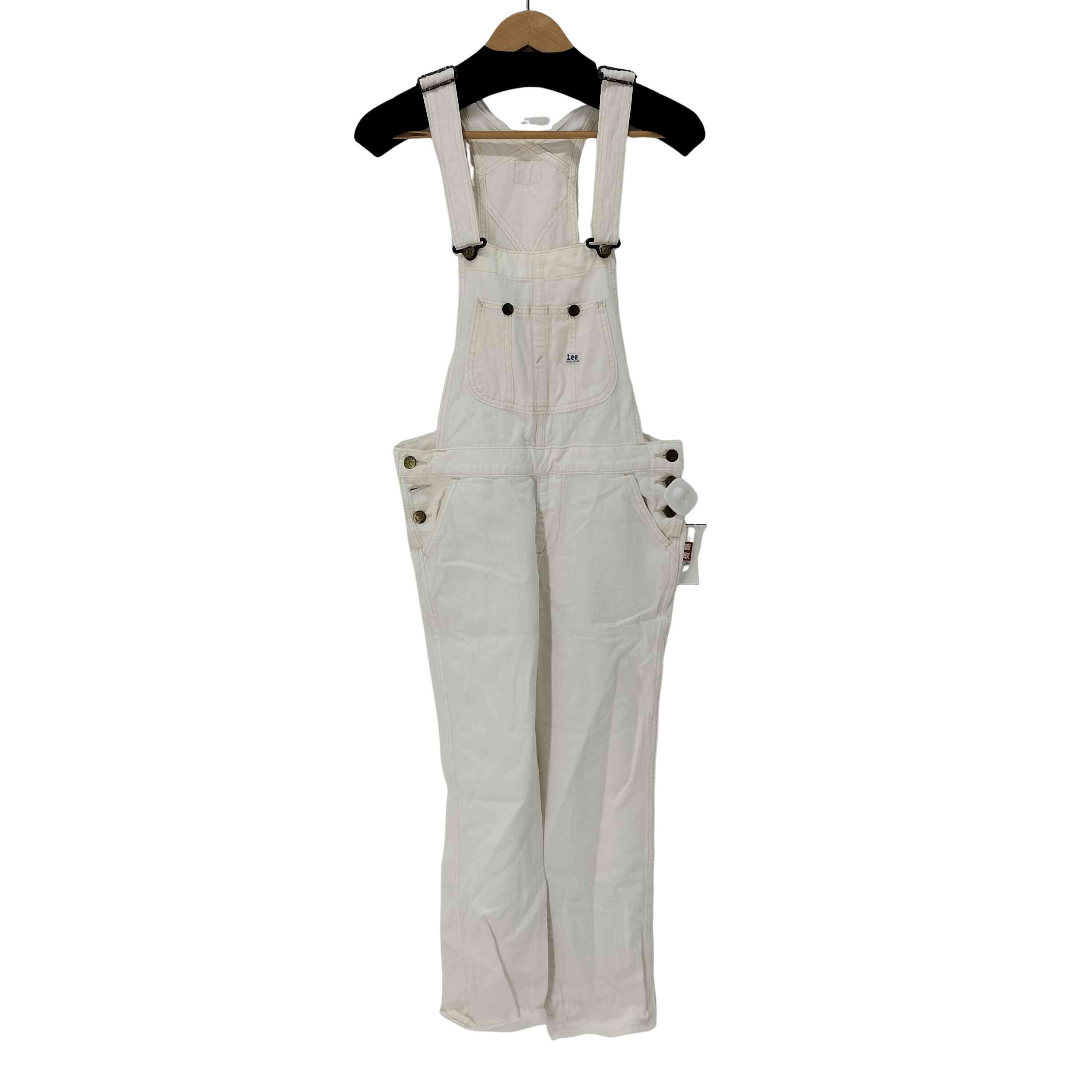 【中古】リー Lee カラーテーパードオーバーオール レディース S