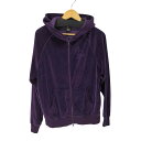【中古】オクトーバーズベリーオウン OCTOBERS VERY OWN OVO ベロア ジャージセットアップ レディース S