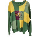 【中古】ユーズドフルギ USED古着 {{seve}} 90S マルチカラー L/S プルオーバーニット メンズ LARGE