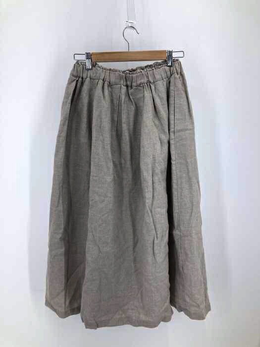 samansa Mas2 サマンサモスモス スカート レディース - 茶系 FREE FREE 麻ウール起毛テレデランスカート【中古】【ブランド古着バズストアBAZZSTORE】【170121】