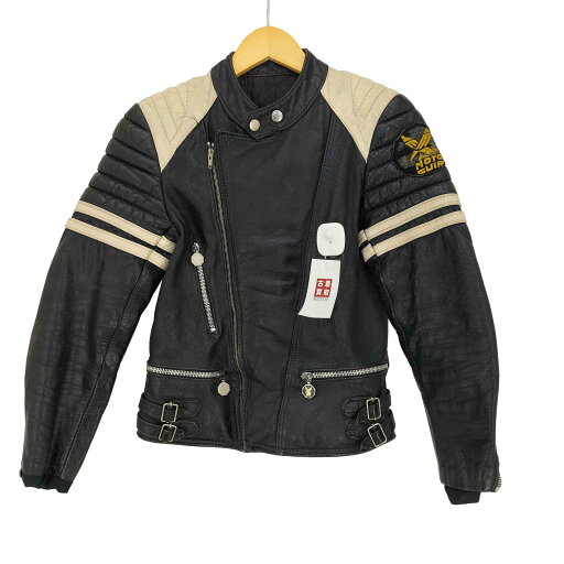 【中古】ユーズドフルギ USED古着 MOTO CUIR ライダース メンズ FR:38 【中古】ユーズドフルギ USED古着 MOTO CUIR ライダース メンズ FR:38