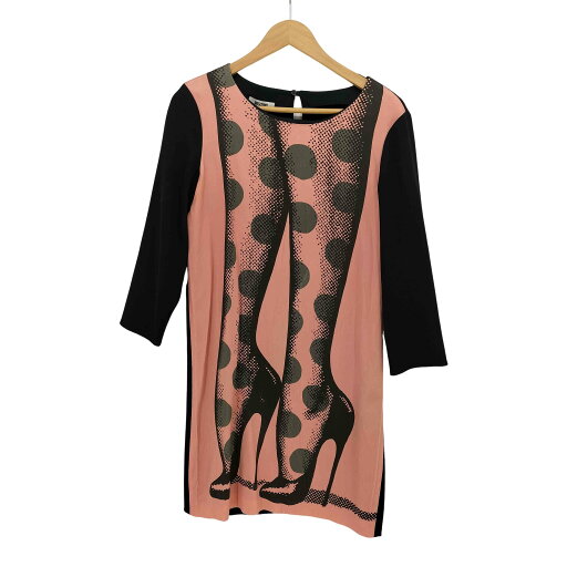 【中古】モスキーノチープアンドシック MOSCHINO CHEAP&CHIC イタリア製 レーヨン混 ドット L/S クロップド ワンピース レディース 42 【中古】モスキーノチープアンドシック MOSCHINO CHEAP&CHIC イタリア製 レーヨン混 ドット L/S クロップド ワンピース レディース 42