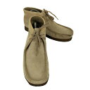 【中古】クラークス Clarks ワラビー メンズ 9 1/2