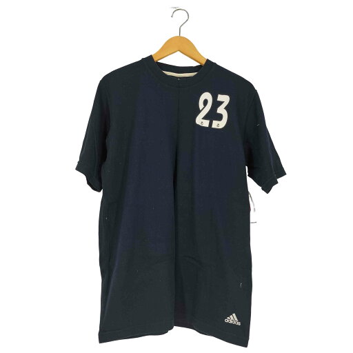 【中古】アディダス adidas 00s サッカーチームロゴ刺繍 ナンバリング23 プリント Tシャツ メンズ import:M 【中古】アディダス adidas 00s サッカーチームロゴ刺繍 ナンバリング23 プリント Tシャツ メンズ import:M