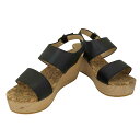 【中古】ユーズドフルギ USED古着 SYDNEY BROWN Platform Sandal Black レディース EUR:35(4)