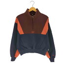【中古】リー Lee ハーフ ジップ スポーツ スウェット レディース import:M