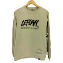 【中古】レフラー Leflah ROUNDABOUT NO REGRET 長袖プリントTシャツ メンズ JPN:M
