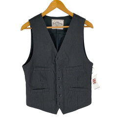 【中古】リアルマッコイズ REAL McCoyS DOUBLE DIAMOND PRINTED STRIPE VEST メンズ 表記無