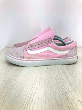 VANS バンズ スニーカー メンズ - ピンク系 × 白系 US:11 日本サイズ:29cm 相当 オールドスクール【中古】【ブランド古着バズストアBAZZSTORE】【051120】