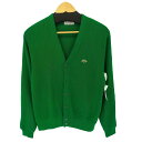 【中古】アイゾッドラコステ IZOD LACOSTE 70S 糸巻タグ アクリルカーディガン メンズ 表記無