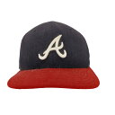 【中古】ニューエラ NEW ERA 80~90s USA製 刺繍パネルキャップ メンズ 7 1/4