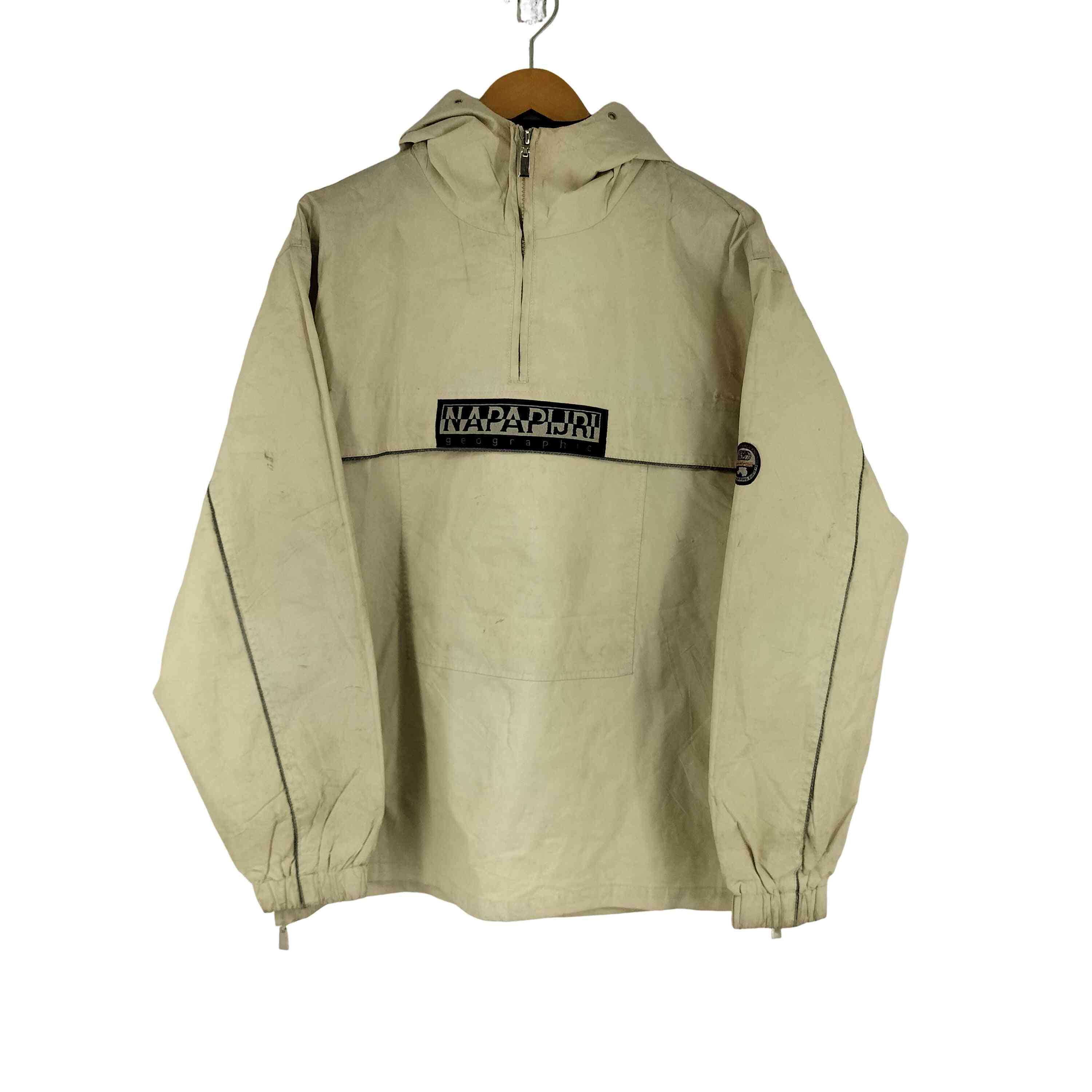 【中古】ナパピリ NAPAPIJRI リフレクターパイピングアノラックジャケット メンズ JPN：L