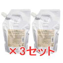 ☆【送料無料】 ナンバースリー 003 / ミュリアム クリスタル / イルガ 薬用シャンプー 500ml & トリートメント M 500g 詰替え 3セット / 美容室専売品