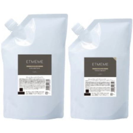 ☆【送料無料】 ナプラ ／ エミーム ボリュームアップ シャンプー 500ml ＆ トリートメント 400g　リフィルセット