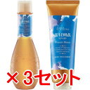 ☆【送料無料】 デミコスメティックス / ヘアシーズンズ アロマシロップス シャンプー フローズンムーン 250mL & ヘアトリートメント フローズンムーン 240g 3セット