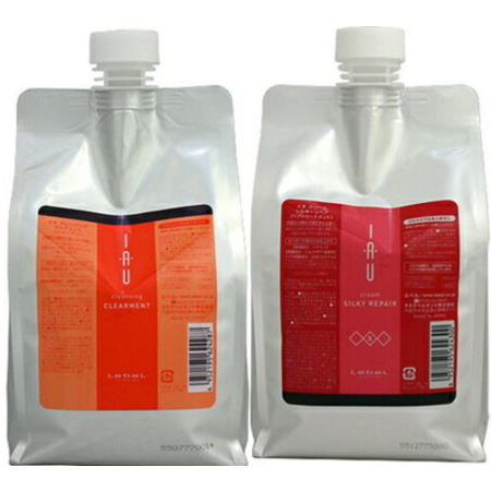 ☆【送料無料】 ルベル / イオ クレンジング クリアメント シャンプー 1000mL & シルキーリペア ヘアトリートメント 1000mL セット
