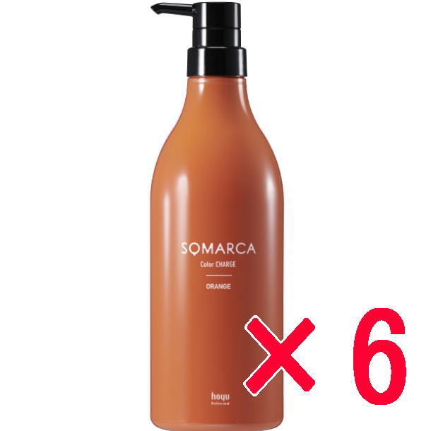 ☆【送料無料】 ホーユー / ソマルカ / カラーチャージ 750g オレンジ 【6個】 hoyu