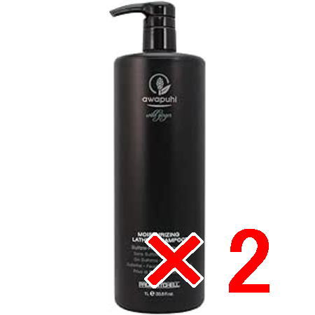 ☆【送料無料】 ポールミッチェル/AWAPUHI WILD GINGER /AWG モイスチャライジング ラザーシャンプーJ 1000mL 【2個】 [ 国内正...