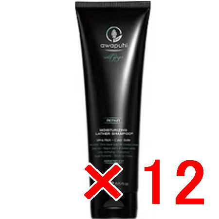 ☆【送料無料】 ポールミッチェル/AWAPUHI WILD GINGER /AWG モイスチャライジング ラザーシャンプーJ250mL 【12個】 [ 国内正規...