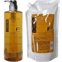 ☆【送料無料】 フィヨーレ FIOLE / Fプロテクト 【 リッチ シャンプー 】 シャンプー 1000ml ポンプ リフィル セット