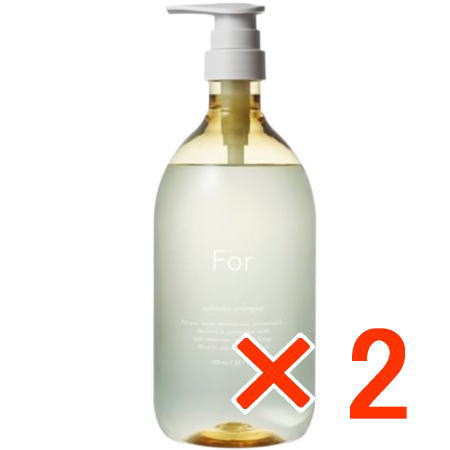 ★【送料無料】 for オーセンティックシャンプー 980ml 【2個】