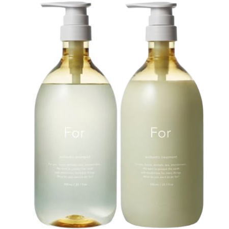 ★【送料無料】 for オーセンティックシャンプー 980ml & トリートメント 980g　セット
