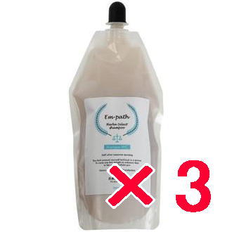 ☆【送料無料】 コラボプロ / Em-path Herba シャンプー WC 500ml 詰替え【3個】 エンパス ヘルバ セレクト シャンプーWC