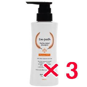 ☆【送料無料】 コラボプロ / Em-path Herba シャンプー WN ポンプ 300ml 【3個セット】 Em-path Herba Select Sh...