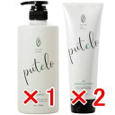 ☆【送料無料】【正規品】プテロ putelo / プテロ AR シャンプー 700mL / スカルプ シャンプー 1個 & ヘア & スカルプパック 240g 2個 セット
